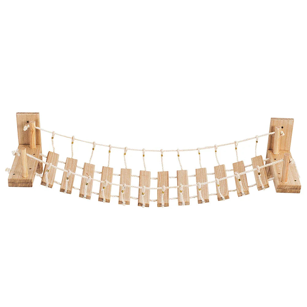 Pont mural suspendu pour chat