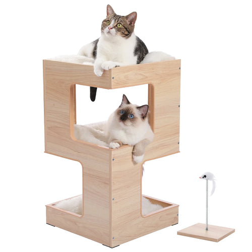 Arbre à Chat avec Table de Chevet