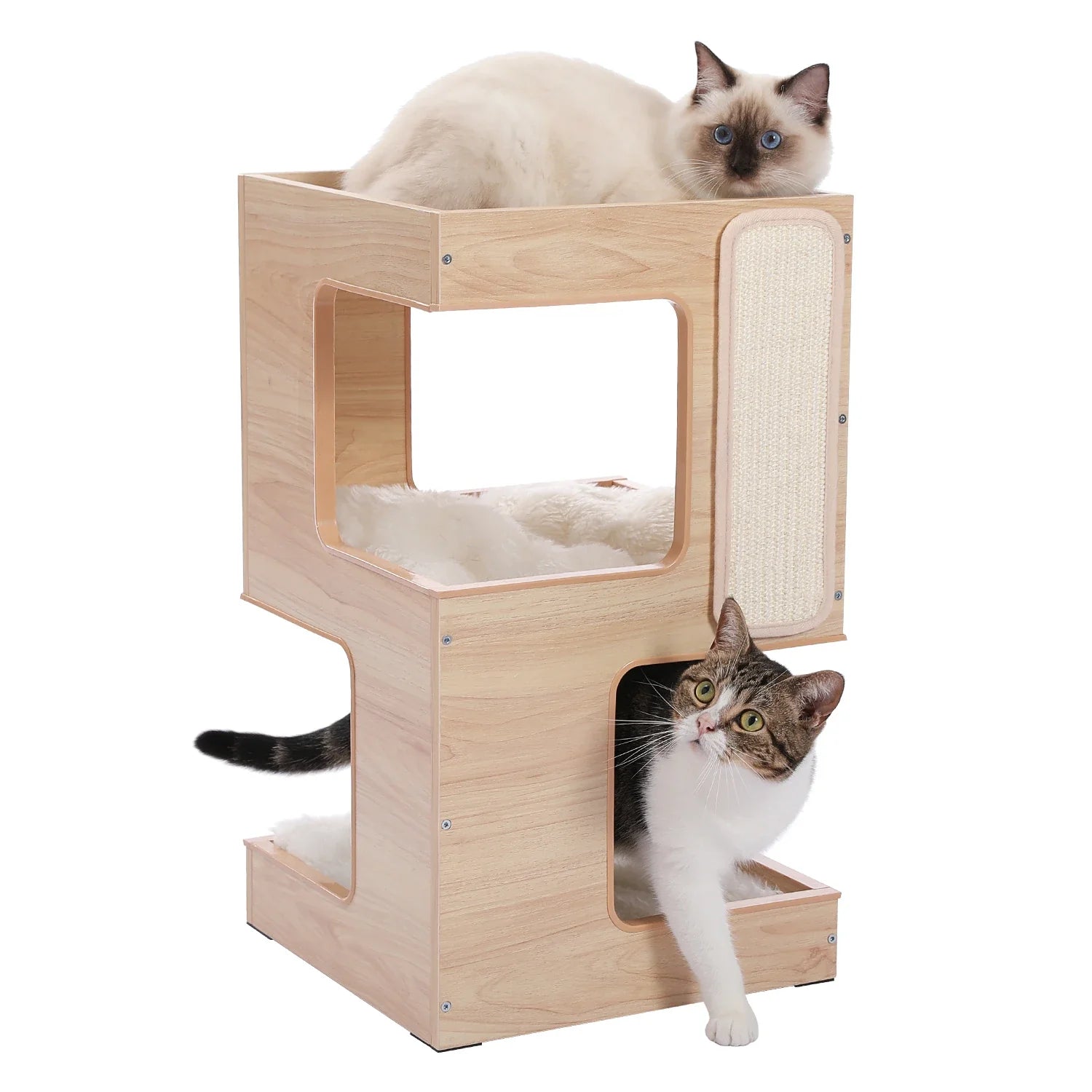 Arbre à Chat avec Table de Chevet