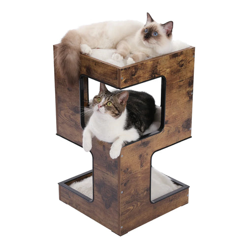 Arbre à Chat avec Table de Chevet