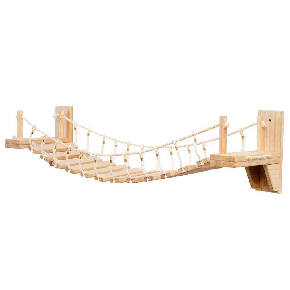 Pont mural suspendu pour chat